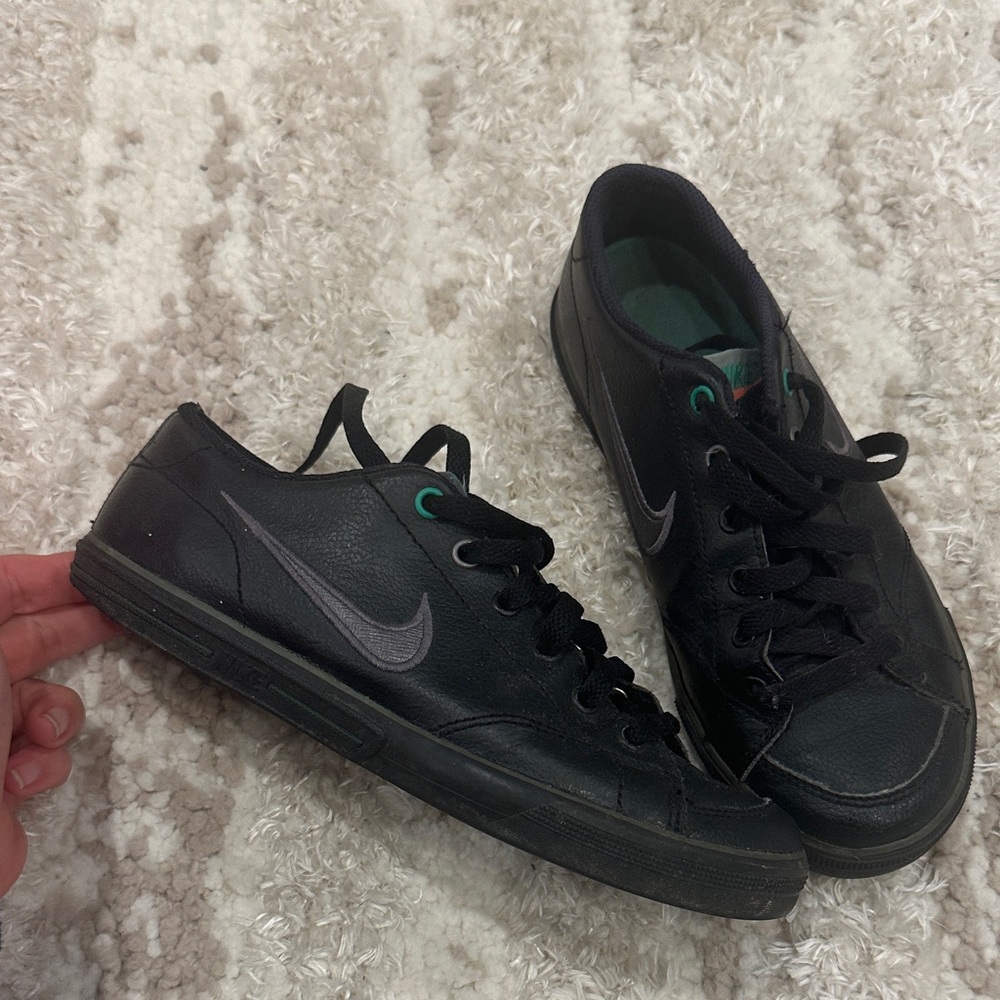 Nike Black Sneakers Youth size 5Y